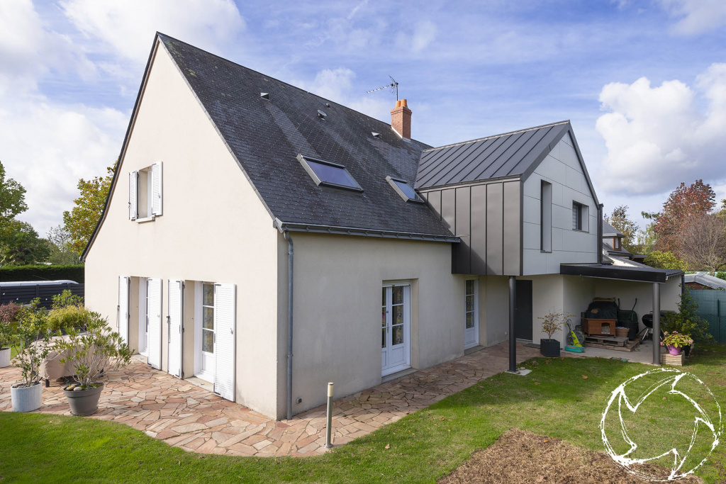 ARCHITECTURE - AGENCEMENT - EXTENSION MAISON - ATELIER LOGÉMAINE - Photos par Olivier Calvez - Photographe de communication